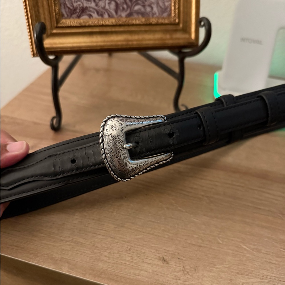 Nocona Mens Ranger Arrow Black
Leather Belt